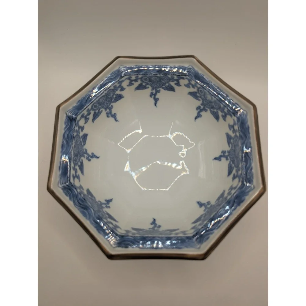 Vintage Japanese Imari Arita Porcelain 7.5